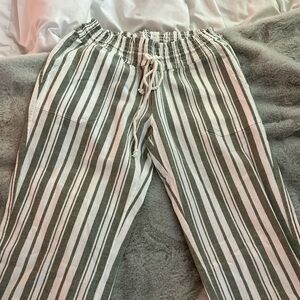 Roxy striped beach pants